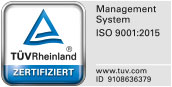 TÜV ISO 9001:2015