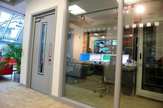TV Broadcast Acoustic Studio: Soundproofing Acoustic Doors, Windows, and Absorbers for Architecture