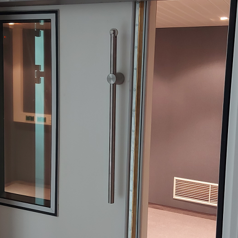 IAC Acoustics geschirmte Schiebetür für EEG