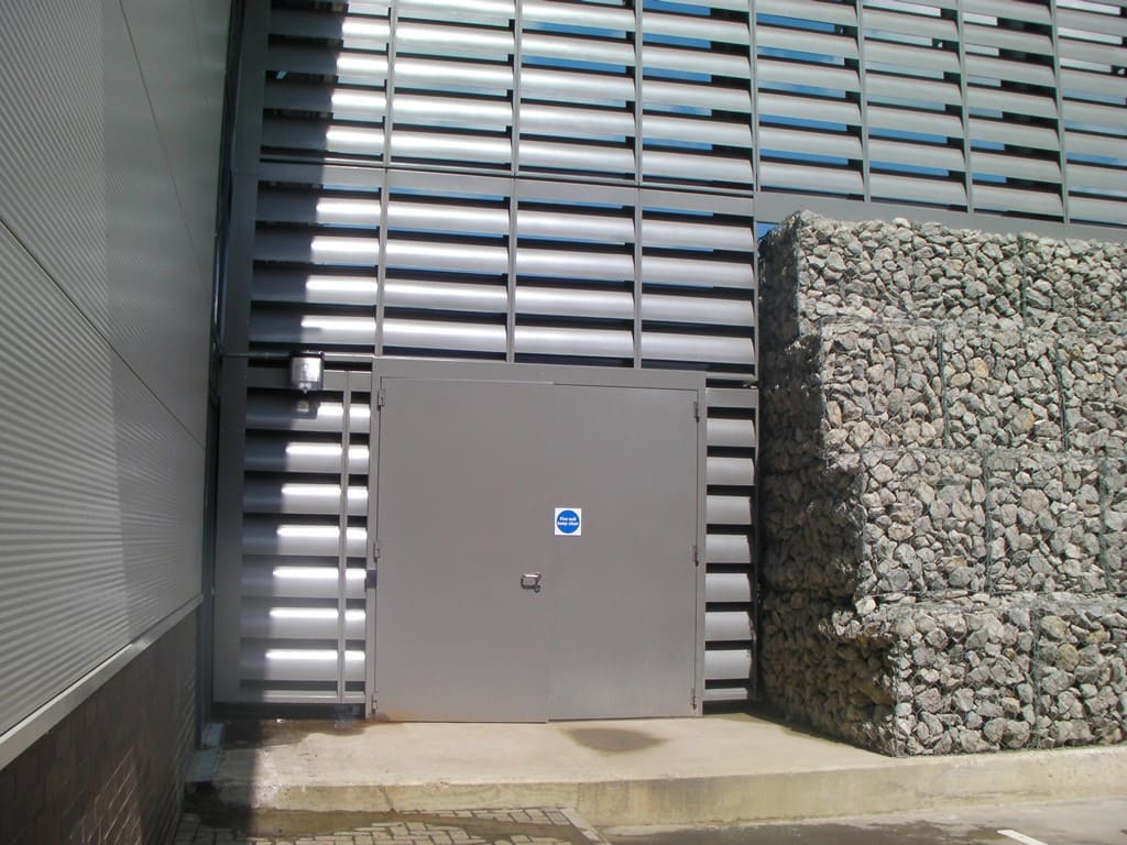 Tür akustik decke DNC-W, weiß 100 x 235cm, doppelschichtiger Schallschutz  für Türend door sound insulation.